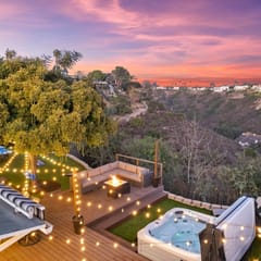 Hot Tub and Patio at Clairemont 4BR