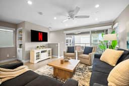 Beachside 3-Story Home with Patio and Rooftop Deck - Image 2