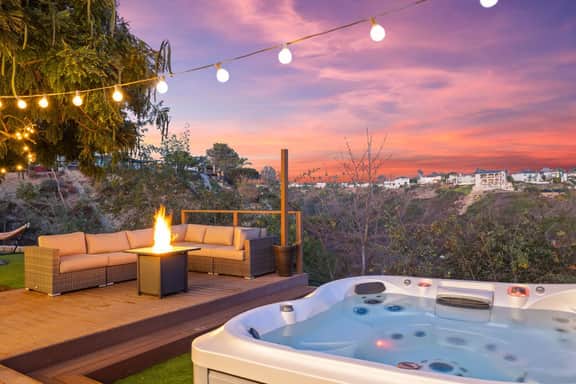 Hot Tub and Patio at Clairemont 4BR - Image 5